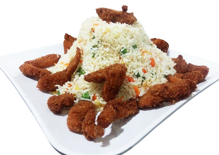 RICE WITH FISH/MEAT